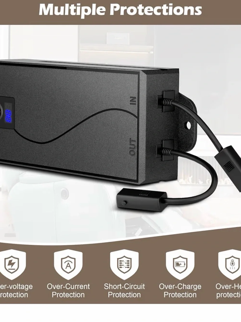 Battery Pack for Reclining Furniture w/ charger, 2500 mAh Universal-Wireless